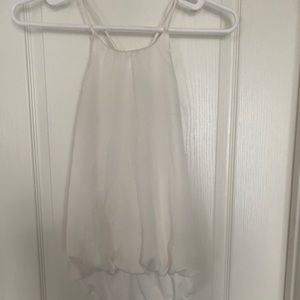 Women’s White bodysuit